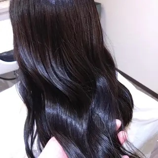 セミロング カラー RI YUのヘアスタイル