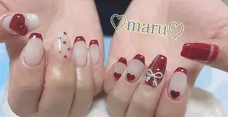ネイル まるみ ♡のネイルデザイン
