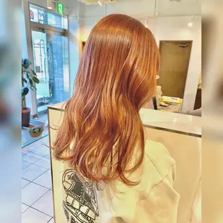 ミディアム カラー 山田勇真 ボブ/縮毛矯正/金山のヘアスタイル