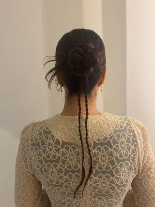 ロング 内沼 恵留菜のヘアスタイル