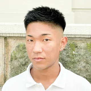 ショート メンズ DAD　BARBERSHOP所属・三宮メンズカット ヨシイッキのヘアスタイル