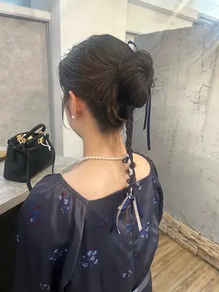 ヘアアレンジ 🤍ハイトーン🤍 マツモトミナミ🦋のヘアスタイル