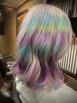 ミディアム カラー KAH所属・Koichi Satoのヘアスタイル