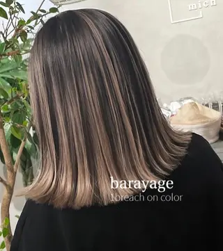 ミディアム 岸川 恭子のヘアスタイル