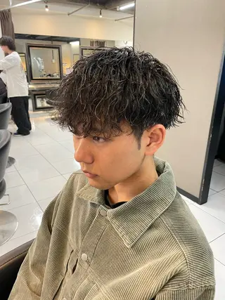 ショート カラー パーマ メンズ 🔥お値段以上🔥 メンズ特化たかひろのヘアスタイル