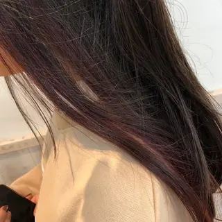 ロング カラー ショート 嶋津祥希のヘアスタイル