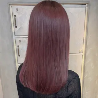 セミロング カラー 暖色カラー/ 伏見/RIONAのヘアスタイル