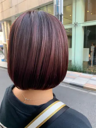 カラー ササ　ユウキ/パーマ 縮毛矯正/髪質改善のヘアスタイル