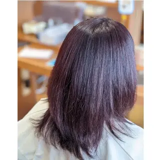 ミディアム 吉村 周馬のヘアスタイル
