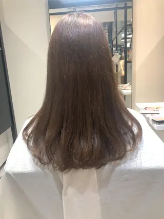 ロング コトネ🫧 韓国風レイヤーカットのヘアスタイル