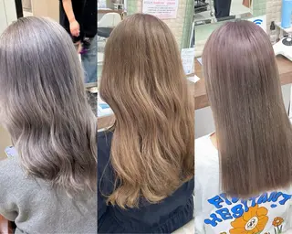 セミロング 髪質改善カラー/店長 宮内秀峰のヘアスタイル