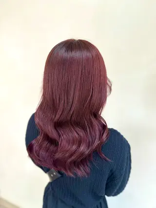 セミロング 前田 美桜のヘアスタイル
