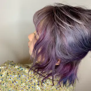 ショート カラー ヘアアレンジ 川田流輝 艶髪カラー/髪質改善のヘアスタイル