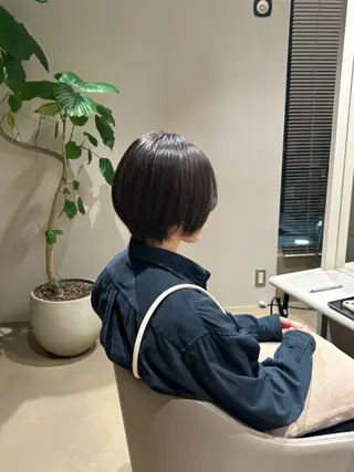 カラー 住谷 ゆりなのヘアスタイル