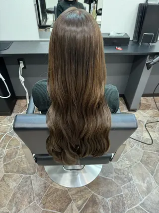ロング カラー HAIRSMILE COEUR所属・aoi .のヘアスタイル