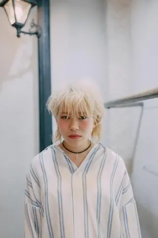 ショート カラー 舘野 太嘉宏のヘアスタイル