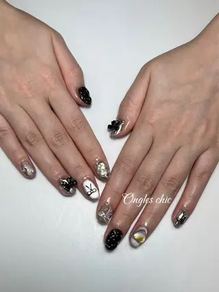 ネイル ongles chic24時間営業のネイルデザイン