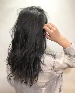 ロング カラー ヘアアレンジ AUBE HAIRazul吉祥寺所属・綺麗な髪質にしたい方 限定🌈清水 祥のヘアスタイル