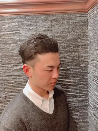 ショート HIRO GINZA新橋店所属・山内 敢史のヘアスタイル