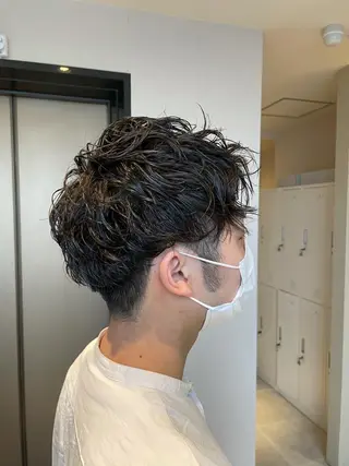ショート パーマ メンズ IT by ALBUM八王子店のヘアスタイル