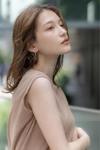 セミロング HAVANA MIZUKIのヘアスタイル