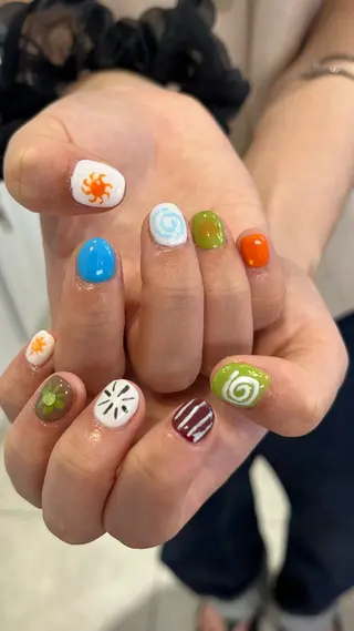 ネイル メンズパーマ/ メッシュ📍ユリのヘアスタイル