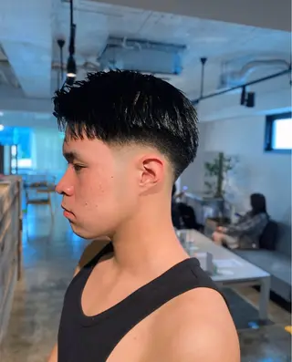 ショート メンズ メンズパーマ 特化/中川拓也のヘアスタイル