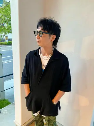 ショート メンズ 清水 美香のヘアスタイル