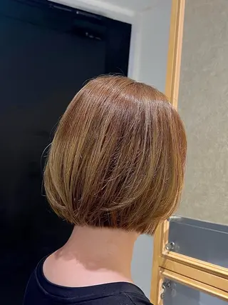 ミディアム 縮毛矯正/艶カラー 🌻🌻MIREIのヘアスタイル