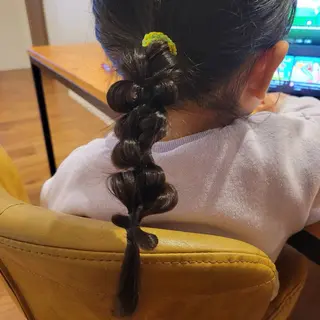 ミディアム SOL あづきのヘアスタイル