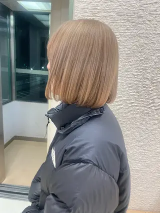 ミディアム カラー 🍒KIKUCHI KANAE🍒のヘアスタイル