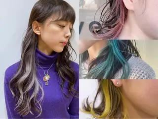 カラー ﾊｲﾄｰﾝ/ｶﾗｰ/ 用賀/稲若健太郎のヘアスタイル