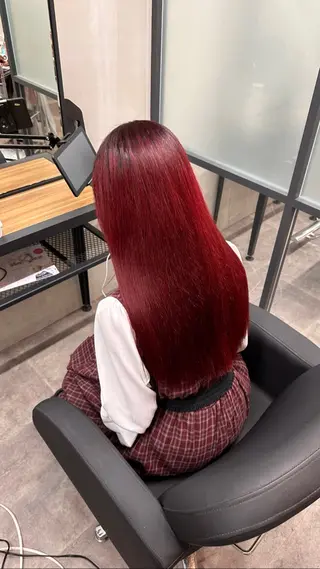 ロング カラー ヘアアレンジ cecil hair 難波店所属・髪質改善透明感カラー /SHOGO☀️のヘアスタイル