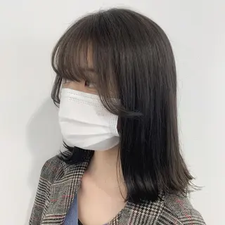 ミディアム カラー ヘアアレンジ 🍒暖色✖️レイヤー ／Haruna🍒のヘアスタイル