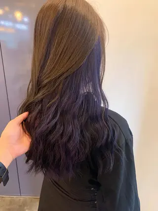 ロング カラー 🌛ダブルカラー 🌜SAYAKAのヘアスタイル
