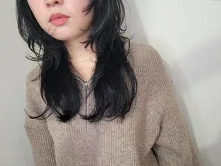 ロング 🇰🇷透明感×ハイ トーン🌟tomoのヘアスタイル