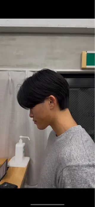 ショート メンズ PERCUT原宿所属・無料カット 藤田遼晴のヘアスタイル