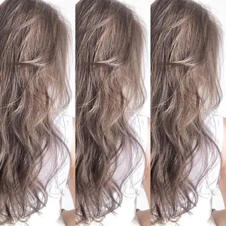 ロング カラー パーマ ヘアアレンジ tocca所属・毎月通える価格♪ 杉本真基のヘアスタイル