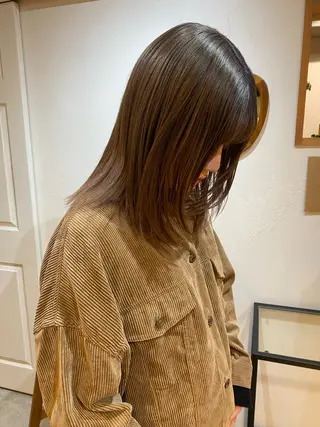 ミディアム 透明感カラー ☆akoのヘアスタイル