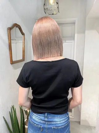 カラー スミレ /メンズ /コーンロウのヘアスタイル