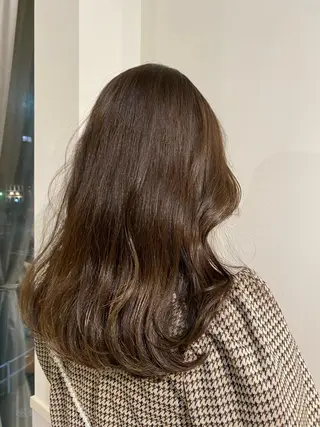 セミロング カラー 【ROA】 MISUZU✨のヘアスタイル