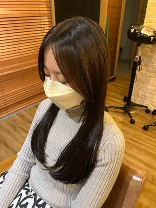 セミロング 清水 京太のヘアスタイル