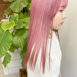 ロング カラー ill.所属・ill［イル］大須 ダブルカラー髪質改善のヘアスタイル