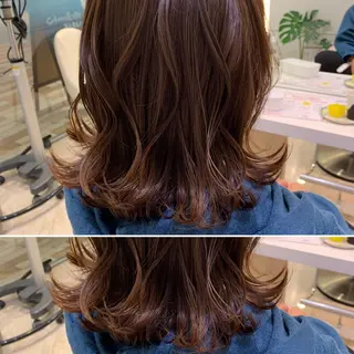 ミディアム カラー ケンジアネッタ Men'sのヘアスタイル