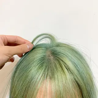 ミディアム カラー 美髪改善・ブリーチ tadasuke⭐️のヘアスタイル