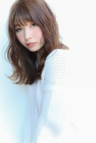 セミロング 代官山/恵比寿所属・髪質改善/縮毛矯正 専門 代官山/恵比寿のヘアスタイル