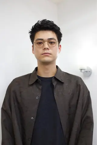 ショート メンズ メンズスタイリスト リュウジのヘアスタイル