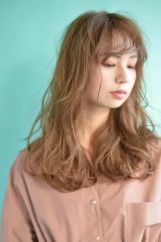 セミロング channel 大澤俊文のヘアスタイル