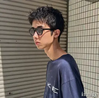 メンズ 美髪縮毛矯正 /髪質改善のヘアスタイル