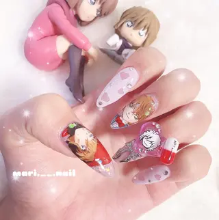 ネイル 🎀 Mayu 🎀痛ネイルのネイルデザイン
